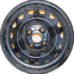 KIA/Hyundai Wheel STL70722 Steel Black